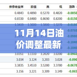 11月14日油价调整最新动态，风云再起与时代影响