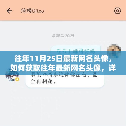 往年最新网名头像获取指南，详细步骤与流行趋势解析