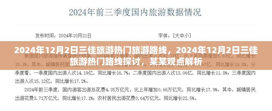 揭秘2024年热门旅游路线，三佳旅游路线探讨与某某观点解析