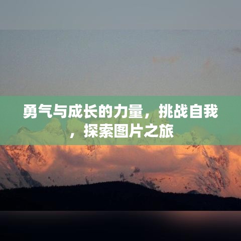 勇气与成长的力量，挑战自我，探索图片之旅